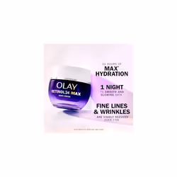 Olay Retinol 24 MAX Night Cream, 50ml, Anti-Aging