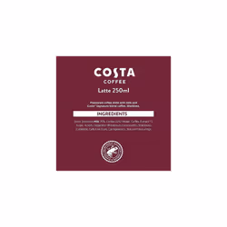 Costa Coffee Latte 4 x 250 ml