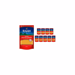 Rajah Spices Haldi Ground Turmeric | Holud | Haldi | Haldar | Haladi | (100g (Pack of 10))