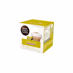 Nescafe Dolce Gusto Cappuccino Skinny&Unsweetened/Light Coffee Pods (Pack of 3, Total 48 Capsules) Single