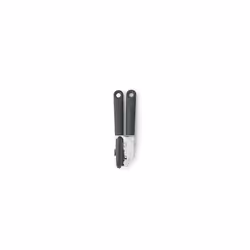 Brabantia 121869 Tasty+ Can Plus Bottle Opener, Dark Grey