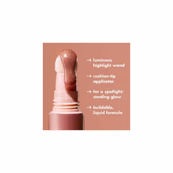 e.l.f. Halo Glow Highlight Beauty Wand, Liquid Highlighter Wand For Luminous, Glowing Skin, Buildable Formula, Vegan & Cruelty-free, Rose Quartz
