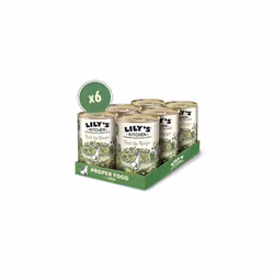 Lily's Kitchen Made with Natural Ingredients Adult Wet Dog Food Tin Rest Up Recipe 6 x 400g