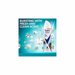 Sure Invisible Aqua Deodorant, 72h Protection, 150ml