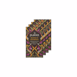 Pukka Herbs Licorice and Cinnamon Tea: 80 Bags, Organic, Caffeine Free