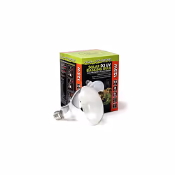 Komodo Solar D3 UV Basking Bulb Heat and Light Bulb for Desert & Tropical Reptile Habitats, Terrarium & Vivarium Lighting 125 ...
