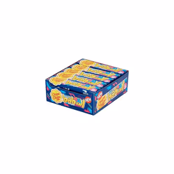 Chupa Chups Big Babol Bubble Gum, Blue Raspberry Tongue Painter Sweets, Suitable for Vegetarians - 20 x 6 Piece Packs