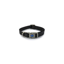 Ancol Heritage Nylon Adjustable Collar Black 20 - 30cm Sz 1-2