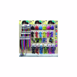 Ancol Heritage Padded Nylon Collar, 55 cm, Raspberry, transparent