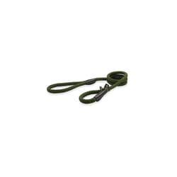 Ancol Heritage Nylon Rope Slip Lead Green 1.5m X12mm Sz 4-8