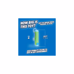 Chuckit! Amphibious Bumper Dog Toy with Rope Floating Fetch Water Toy for Land and Water Holiday Toy for Dogs â Medium