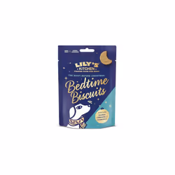 Lily's Kitchen Christmas Bedtime Biscuits with Natural Ingredients - Adult Dog Treats Packet (8 Packs x 80g)