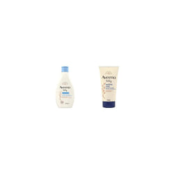 AVEENO Baby Dermexa Moisturising Wash 250 ml & Soothing Relief Emollient Cream 150ml