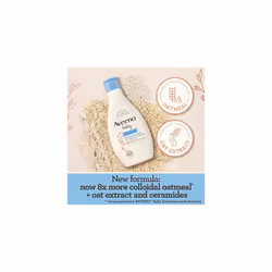 AVEENO Baby Dermexa Moisturising Wash 250 ml & Soothing Relief Emollient Cream 150ml