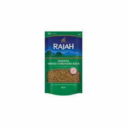 Rajah Dhaniya Whole Coriander Seeds, 50g