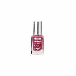Barry M Gelly Hi Shine Nail Paint, Shade Carnation | Metallic Pink Nail Polish