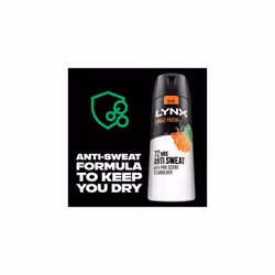 Lynx Jungle Fresh Antiperspirant Deodorant Spray, 150ml Pack of 6, 72H Protection