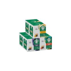 STARBUCKS Black Coffee Cup Variety Pack by NESCAFÃ Dolce Gusto, Coffee Capsules 6 x 12 (72 Capsules) - Amazon Exclusive