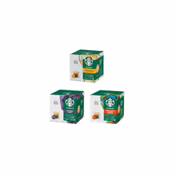 STARBUCKS Black Coffee Cup Variety Pack by NESCAFÃ Dolce Gusto, Coffee Capsules 6 x 12 (72 Capsules) - Amazon Exclusive