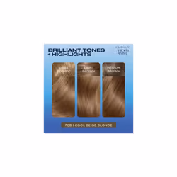 Clairol Nice'n Easy CrÃ¨me, Natural Looking Oil Infused Permanent Hair Dye, 7CB Cool Beige Blonde, New Name Same Shade