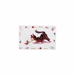 Trixie Comic Cat Print Place Mat, 44 x 28 cm (1 unit)