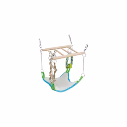 Trixie Suspension Bridge with Hammock for Mice, Hamsters etc. (6298)