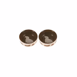 Torx 60732 Ceramic Bowl for Guinea Pigs 250 ml 11 cm, color assorted (Pack of 2)