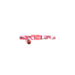 Ancol Camouflage Cat Collar with safety buckle Pink