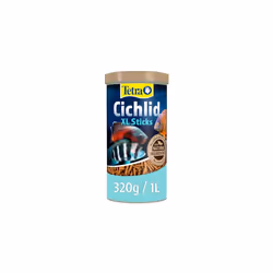 Tetra Cichlid XL Fish Food Sticks, Complete Food for Large Cichlids, 320g