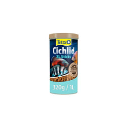 Tetra Cichlid XL Fish Food Sticks, Complete Food for Large Cichlids, 320g