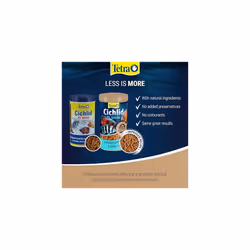 Tetra Cichlid XL Fish Food Sticks, Complete Food for Large Cichlids, 320g