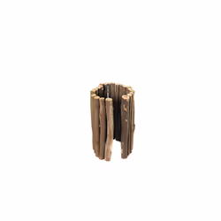 Komodo Flexi Stix, Small, Terrarium or Vivarium Natural Decor, Suitable for reptiles, amphibians and invertebrates,Brown