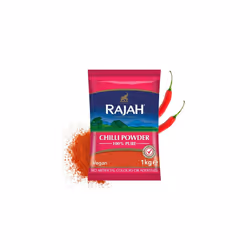 Rajah Spices Chilli Powder | Lal Mirch Powder | Mirch Powder | Chilli | Red Chilli Powder | Hot Chilli Powder | (1kg)