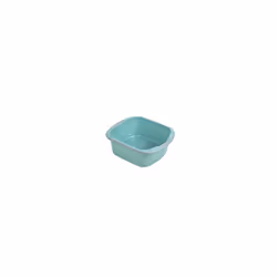 Addis Premium Soft Grip Large Rectangular Washing Up Bowl, 9.5 litre, Sea Mist