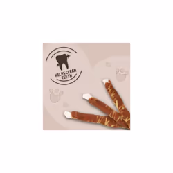 Rosewood Large Steak Sticks for Dogs - Made with Beef and Pollock, Grain Free Chews, High Protein Dog Treats, By Pets Unlimited (240g)