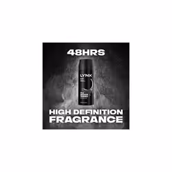 Lynx Black Aerosol Bodyspray 150 ml