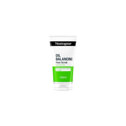 Neutrogena Oil Balancing Face Scrub 150ml, Lime & Aloe Vera