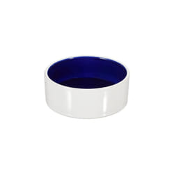 Trixie Ceramic bowl,cream/blue,0.35 l/Ã¸ 12 cm
