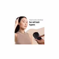 Tangle Teezer | The Scalp Exfoliator & Massager | Perfect for Hair Treatment & Scalp Detox | Onyx Black
