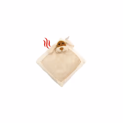 Rosewood Snuggle Heat Cushion - 20cm, Cream, Microwavable Warming Plush Comfort Toy for Puppies and Small Pets
