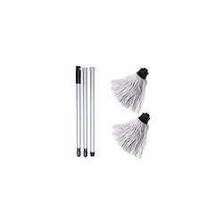 Addis Cotton Mop, 3 Piece Handle & Replacement Head