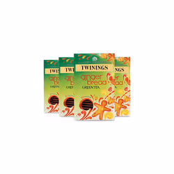Twinings Gingerbread Green Tea, 80 Envelopes (Multipack of 4 x 20 Envelopes)
