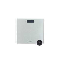 Salter Silver Glitter Digital Bathroom Scale - LCD Display