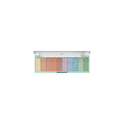 e.l.f. Perfect 10 Eyeshadow Palette, Ten Ultra-pigmented Bright Shades, Smooth, Creamy & Blendable Formula, Vegan & Cruelty-free, So Bright Now