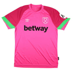 2023-2024 West Ham Third Goalkeeper Shirt (Pink) - L