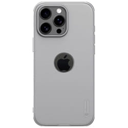 Nillkin for iPhone 16 Pro Max Frosted Shield Pro Case Protection LOGO Cutout Back Cover - grey, iPhone 16 Pro Max