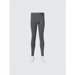 Uniqlo Japan Heattech Cotton Tights  Extremely Warm  Open Front - 08 DARK GRAY/S