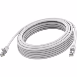 Vision TC 3MCAT6A, 3 m, Cat6a, U/UTP (UTP), RJ-45, RJ-45, White