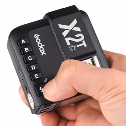 Godox X2T-C X2T-N X2T-S X2T-F X2T-O 2.4G Wireless Flash Trigger Transmitter TTL HSS for Canon Nikon Sony Fuji Olympus - black, X2T-N for Nikon