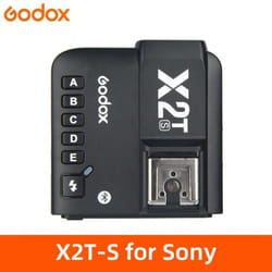 Godox X2T-C X2T-N X2T-S X2T-F X2T-O 2.4G Wireless Flash Trigger Transmitter TTL HSS for Canon Nikon Sony Fuji Olympus - black, X2T-S for Sony
